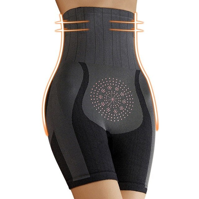 Nahtlose Damen-Fitnessshorts mit hoher Taille