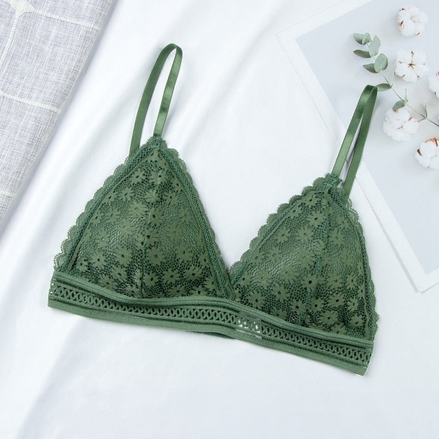 Sexy floraler Spitzen-BH