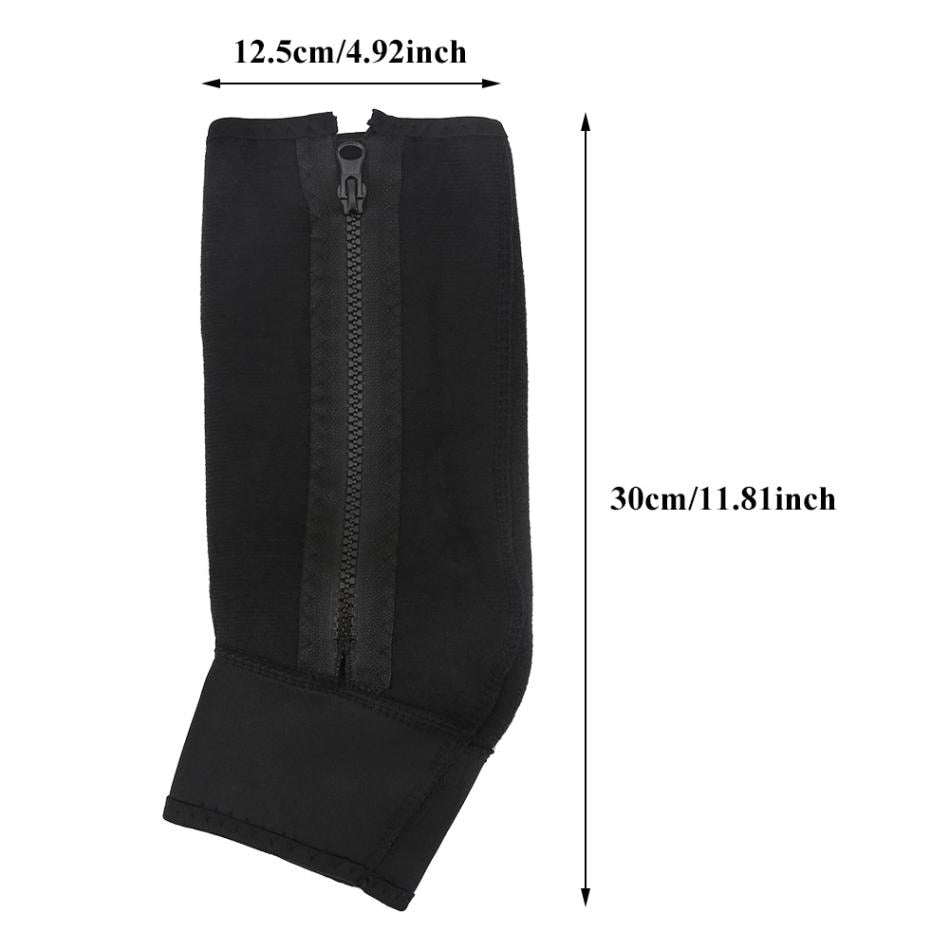 Sportsocken mit Knöchelreißverschluss