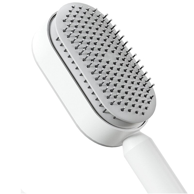 Selbstreinigende Haarbürste