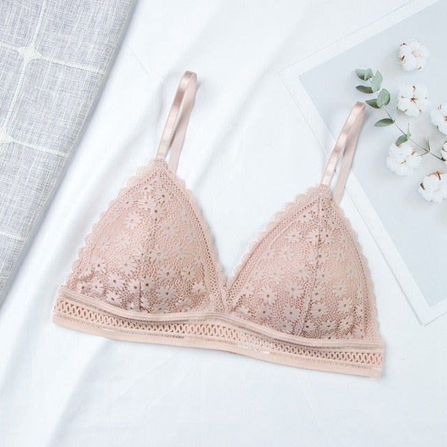 Sexy floraler Spitzen-BH