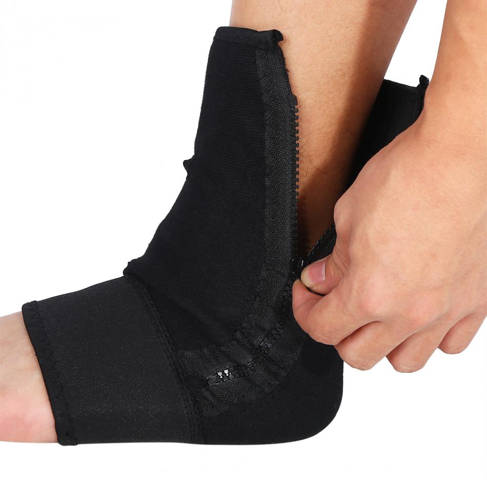 Sportsocken mit Knöchelreißverschluss