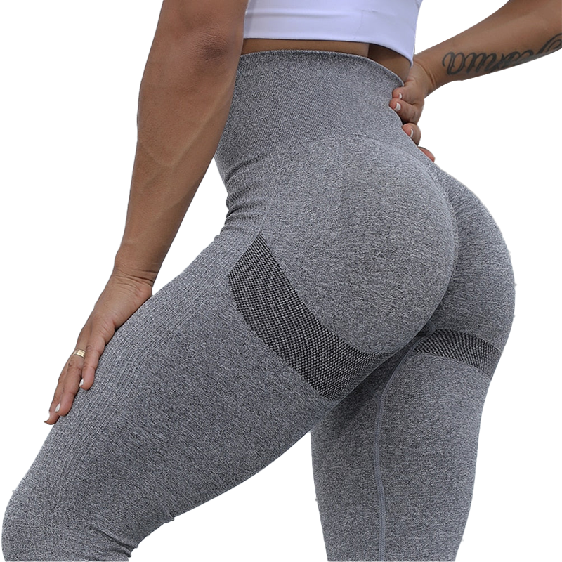 Nahtlose Sporthose für das Fitnessstudio