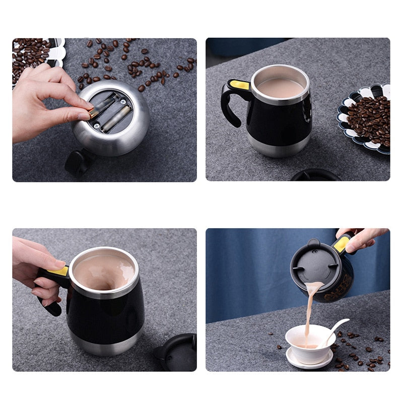 Selbstrührender Magnetbecher
